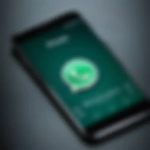 Screenshot of WhatsApp in Google Play Store