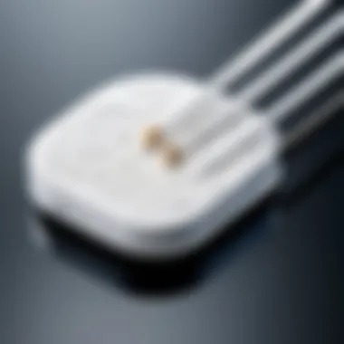 Avoid liquid damage with a dry cotton swab for iPhone port