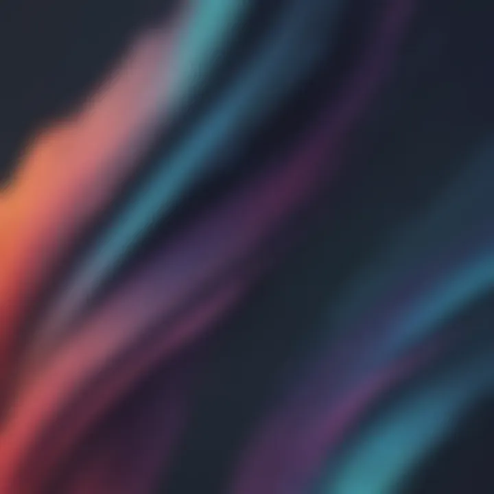 Abstract Brush Strokes Wallpaper