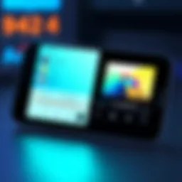 User interface of a popular video editing app on Android