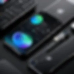 Visual representation of iPhone storage settings