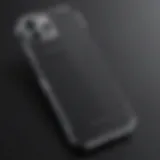 Elegantly Minimalistic Clear Phone Case for iPhone 13