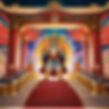 Majestic Emperor's Arrival Scene Emperor's Grand Entrance