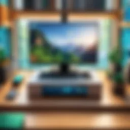 Minecraft server setup interface