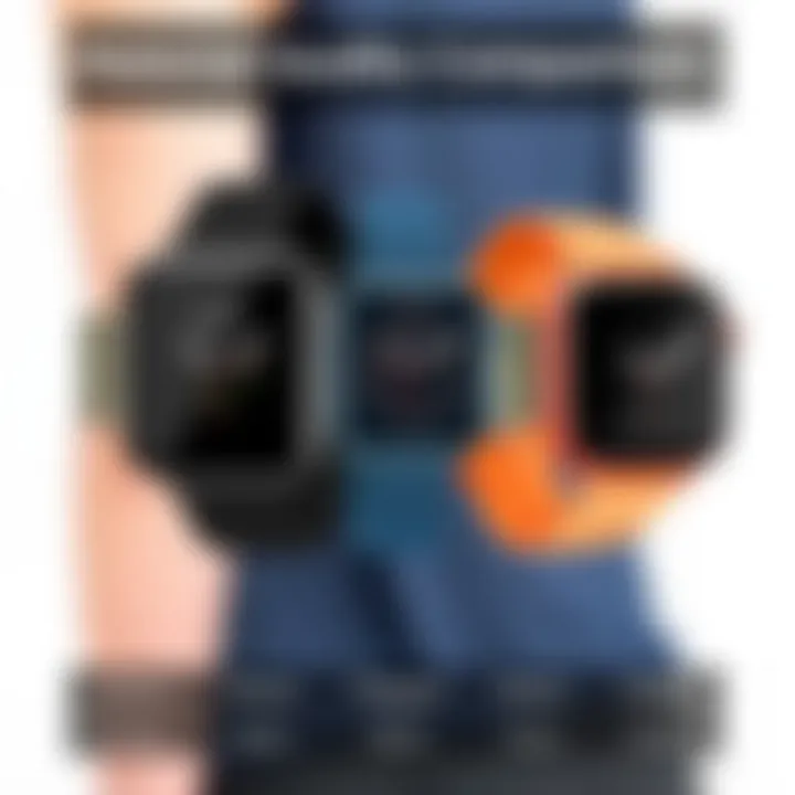 Material quality comparison of various armbands for fitness use