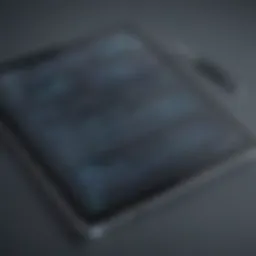 Innovative digital writing tool on tablet screen
