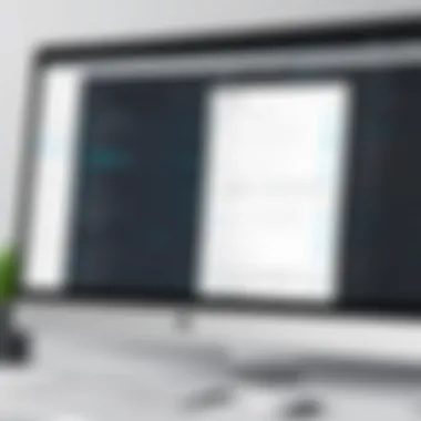 A computer screen displaying a data search interface