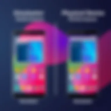 Emulator vs. Physical Device Performance Side-by-side comparison of emulator vs. physical device performance