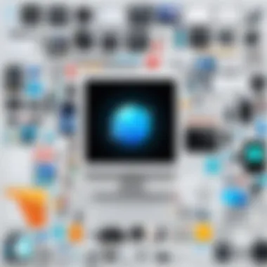 Collage of Animation Tools A collage highlighting different photo animation applications