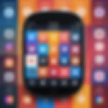 Comparison chart of various Instagram viewer applications