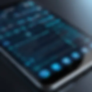 Multiple Virtual Phone Numbers on Smartphone Screen