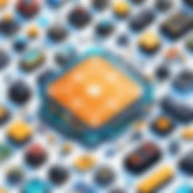 Diverse Gameplay in New Mobile Games A collage of popular new mobile game graphics showcasing diverse gameplay.