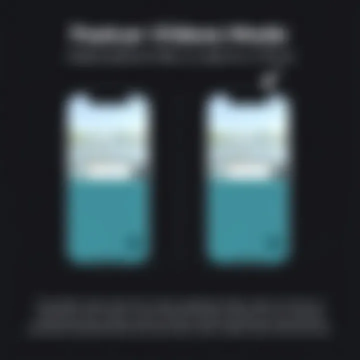 Feature Comparison of Burst Video Mode Comparative analysis of burst video features