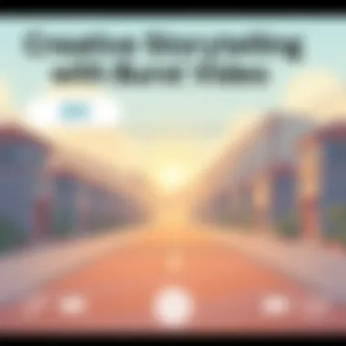 Creative Storytelling with Burst Video Creative applications of burst video in storytelling