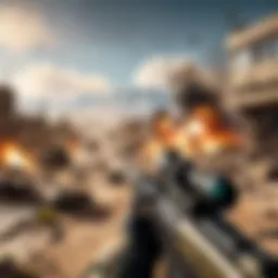 A glimpse of thrilling gameplay in Call of Duty: Warzone