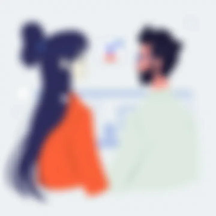 An abstract depiction of the implications of duo video calls on personal and professional relationships.