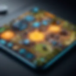 A captivating strategy game interface showcasing tactical gameplay and vibrant graphics