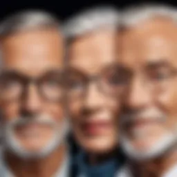 User interface of FaceApp showcasing photo editing features