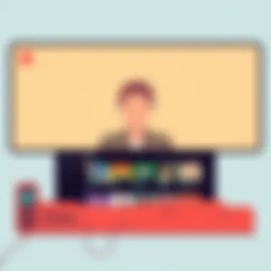 Screenshot of a popular movie-watching app with FaceTime integration