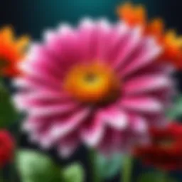 Close-up of a vibrant flower