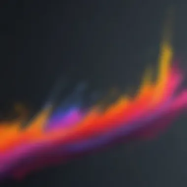 Artistic Brush Strokes Abstract artistic brush strokes on Chromebook screen