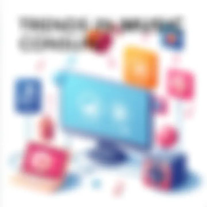 Trends in Digital Music Consumption Visual representation of digital music consumption trends