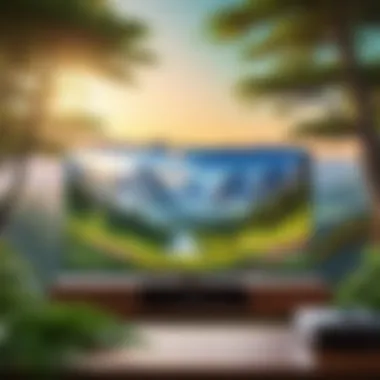 Nature Screensaver Display Captivating nature-themed screensaver showcasing serene landscapes