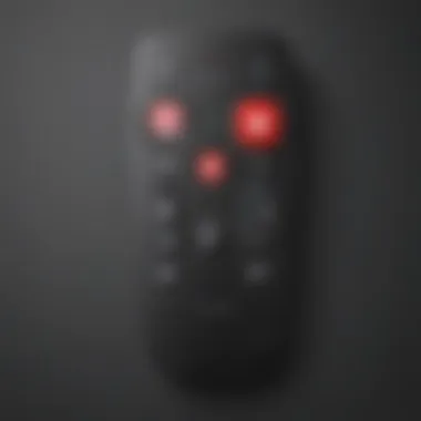 YouTube TV remote control interface