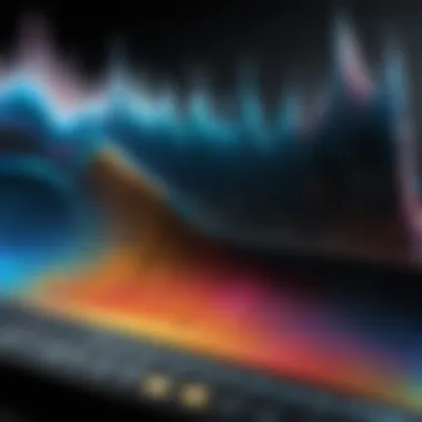 High-resolution audio sample waveform showcasing intricate sound details