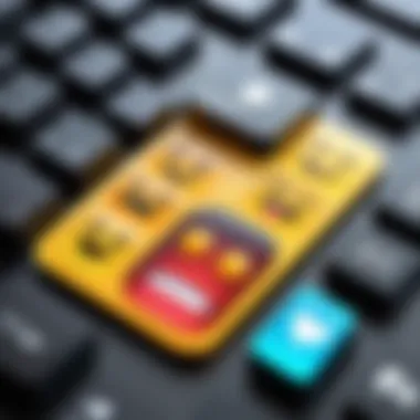 Innovative Emoji Keyboard Design Innovative emoji keyboard concept