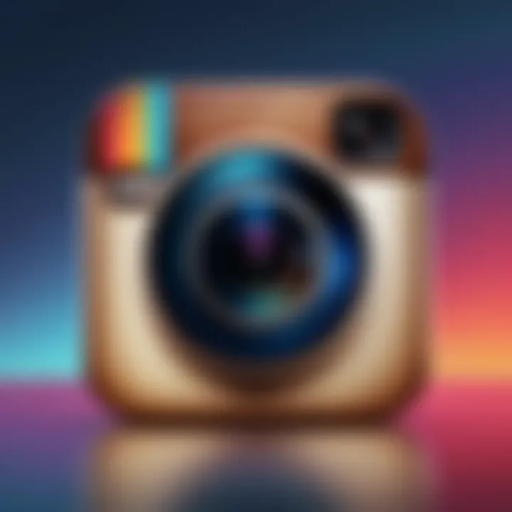 A side-by-side comparison of Instagram app and web version