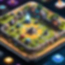 A screenshot of a strategic tower defense game on iOS showcasing engaging gameplay.