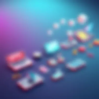 A timeline depicting the evolution of mobile gaming technology