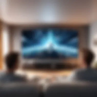Engaging Viewer Experience in Digital Cinema A thoughtful viewer engaged in a movie