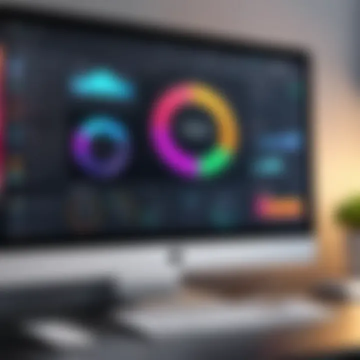 User-friendly dashboard of a popular screen recording application