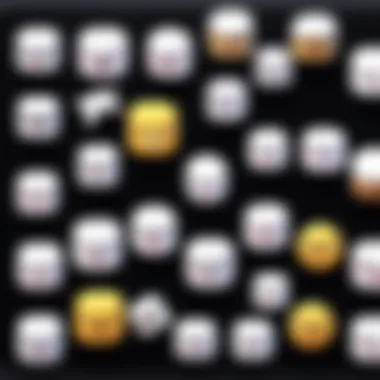 An infographic showcasing the evolution of the marshmallow emoji through various iOS updates.