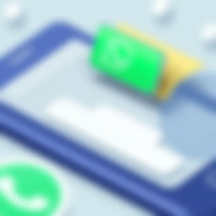 Overview of WhatsApp message scheduling interface