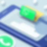 WhatsApp Message Scheduling Interface Overview of WhatsApp message scheduling interface