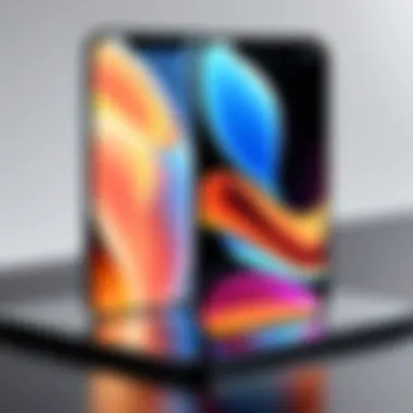 Reflective Display of iPhone 11 Mirroring Reflective display showcasing mirroring feature