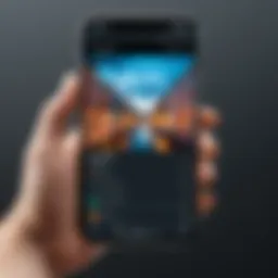 A screenshot of a mobile app interface showcasing photo editing tools.