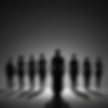 Unveiling the Shadowy Figures Hidden figures in a shadowy silhouette