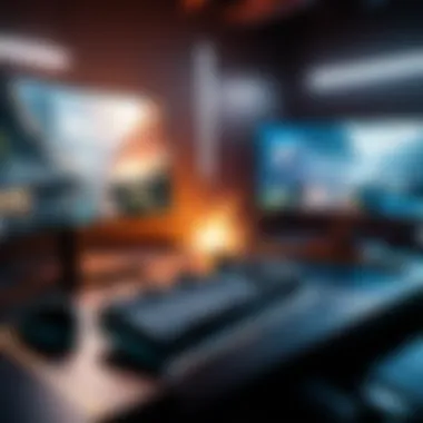 Competitive Gameplay Experience A thrilling moment in a competitive offline multiplayer game.