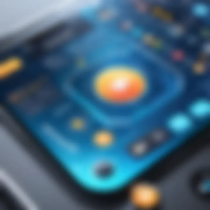 User interface of a popular open-world game on an iOS device