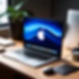 Showcasing MacBook Air gaming setup