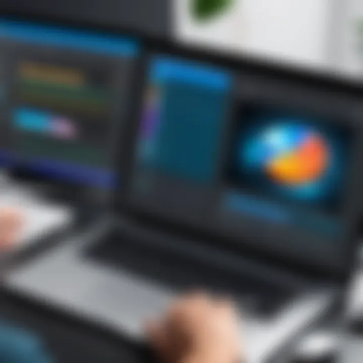 User interface of a popular Photoshop alternative showcasing editing tools.