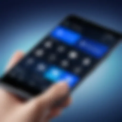 User interface of Playstation App showcasing features