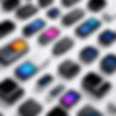 Variety of Printers Different types of printers suitable for iPad and iPhone users