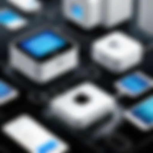 Wireless printer showcasing seamless connectivity with Apple devices
