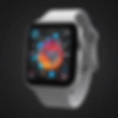 Vibrant GIF adding flair to Apple Watch user experience