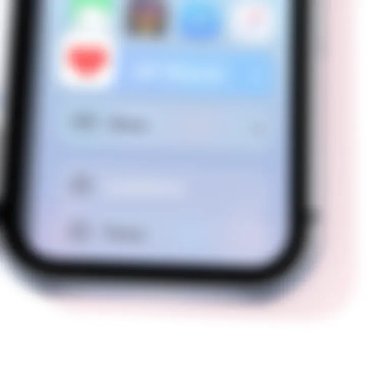 Sharing options available in a GIF maker app on iPhone